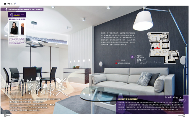 HKT Smart Living Awards 2017 得獎系列《流動 · 線條美》